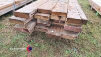 20 x 2.4m x 7in x 2in timbers - 2