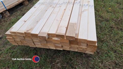 50 x 2.4m x 3in x 2in CLS timbers