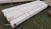 50 x 2.4m x 3in x 2in CLS timbers - 2