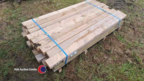 27 x 4ft - 3in x 2in timbers