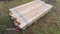 27 x 4ft - 3in x 2in timbers