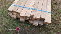 27 x 4ft - 3in x 2in timbers - 2