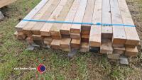 48 x 3ft 6in - 3in x 2in timbers - 2
