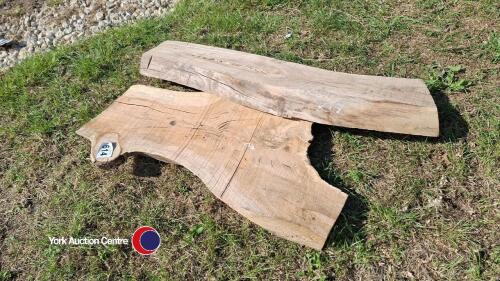 2 x Sycamore Slab Assorted