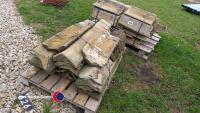 1 x pallet of reclaimed stone ridge tiles