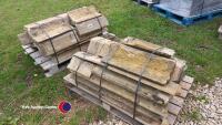 1 x pallet of reclaimed stone ridge tiles - 3