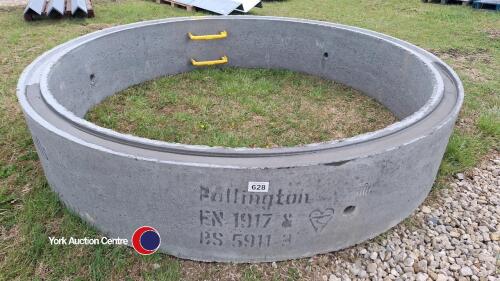 Concrete drainage ring, OD 2.7m ID 2.4m