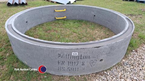 Concrete drainage ring, OD 2.7m ID 2.4m
