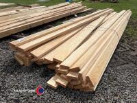Timber - approx 142in x 4in x 1in - 2