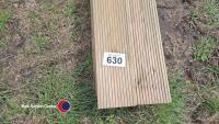 10 x 4.8m decking boards, new - 2