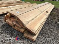 Timber - approx 142in x 8.5in x 1.5in - 3