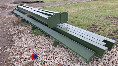 Used steel framed building