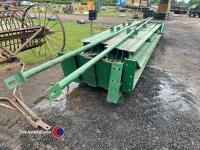 Used steel portal framed building, approx 40ft x 60ft, 15ft to eaves, 8 legs, 4 rafter, 2x wind braces - 4