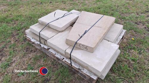 Pallet of stone flags