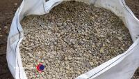 Ton bags 20 mm clean limestone decrotive chippings