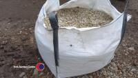 Ton bags 20 mm clean limestone decrotive chippings - 2