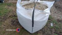 Ton bags 20 mm clean limestone decrotive chippings - 2
