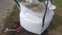 Ton bags 20 mm clean limestone decrotive chippings - 2