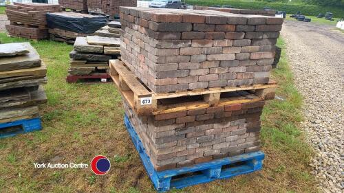2 x pallets of quality block pavers