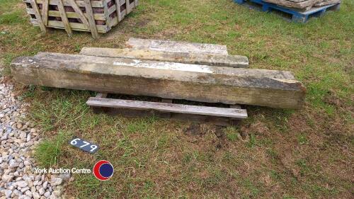 Quantity of old stone heads and cills