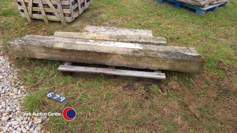 Quantity of old stone heads and cills