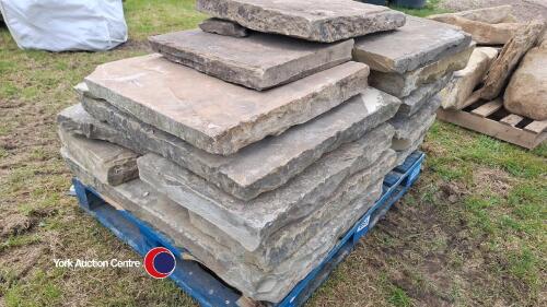Reclaimed Yorkshire stone flags
