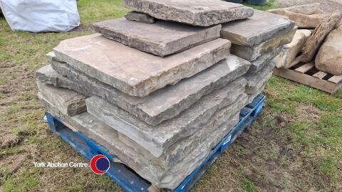 Reclaimed Yorkshire stone flags