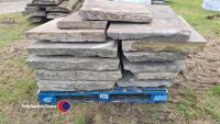 Reclaimed Yorkshire stone flags - 2