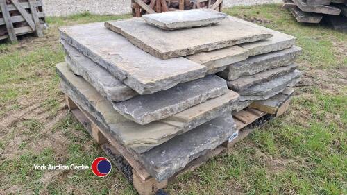 Reclaimed Yorkshire stone flags