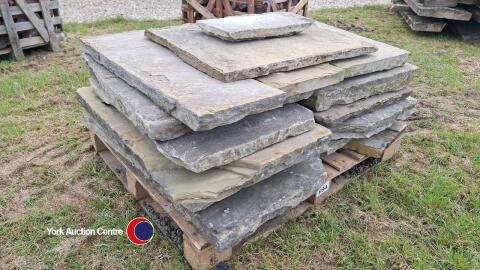 Reclaimed Yorkshire stone flags