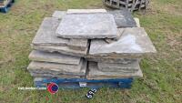 Reclaimed Yorkshire stone flags - 2