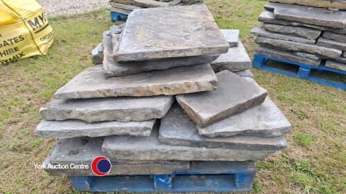 Reclaimed Yorkshire stone flags