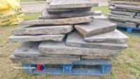 Reclaimed Yorkshire stone flags - 2