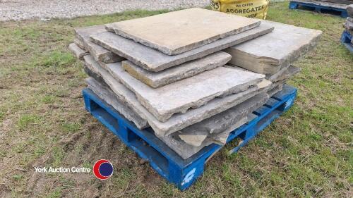 Reclaimed Yorkshire stone flags