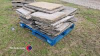 Reclaimed Yorkshire stone flags - 3