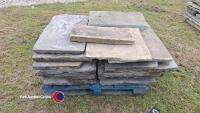 Reclaimed Yorkshire stone flags - 2