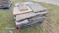 Reclaimed Yorkshire stone flags - 3