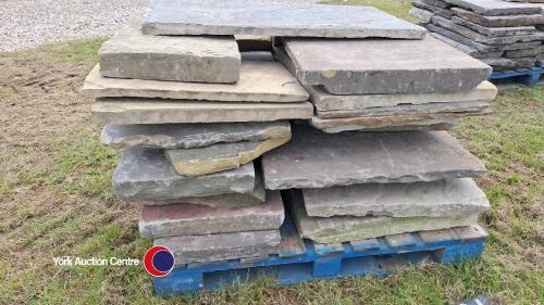 Reclaimed Yorkshire stone flags
