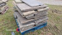 Reclaimed Yorkshire stone flags - 2