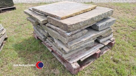 Reclaimed Yorkshire stone flags