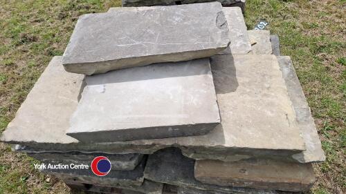 Reclaimed Yorkshire stone flags
