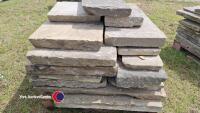 Reclaimed Yorkshire stone flags - 2