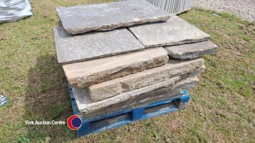 Reclaimed Yorkshire stone flags