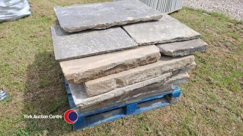 Reclaimed Yorkshire stone flags