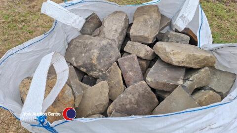 Reclaimed Yorkshire stone walling