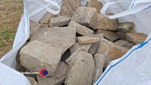 Reclaimed Yorkshire stone walling