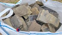 Reclaimed Yorkshire stone walling