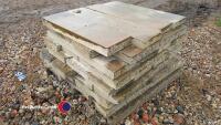 Reclaimed Yorkshire sandstone copings