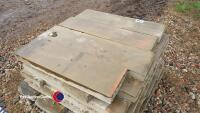 Reclaimed Yorkshire sandstone copings - 2