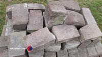 Marshall block paving kerbs 200mm x 100mm x 125mm Plumb Brown 250 - 2